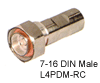 7/16 DIN Male L4PDM-RC